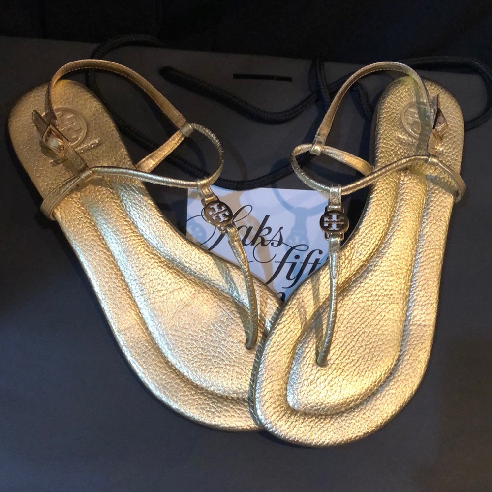 Tory Burch Emmy metallic sandal